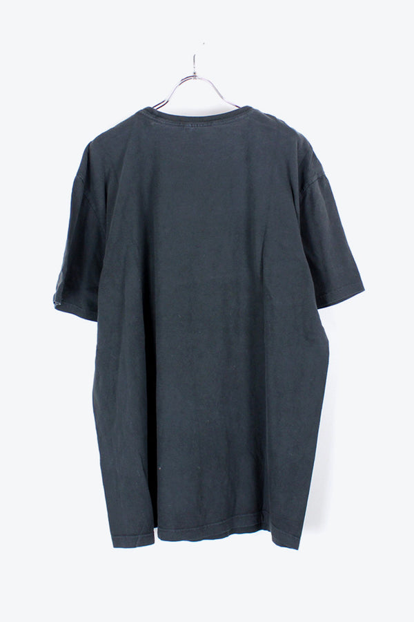 90'S S/S ONE POINT T-SHIRT / BLACK [SIZE:L USED]