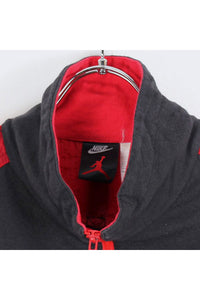 90'S AIR JORDAN S/S PULLOVER T-SHIRT / BLACK/RED [SIZE:L相当 USED]
