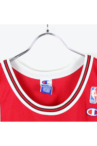 90'S BULLS 31 SCOTTIE PIPPEN GAME SHIRT / RED [SIZE:S相当 USED]
