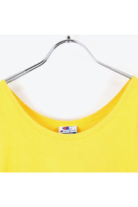 90'S TANK TOP / YELLOW [SIZE:M USED]