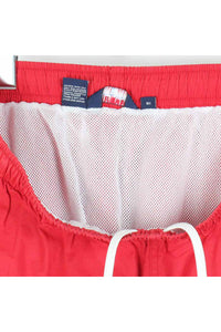 90'S SWIM SHORTS / RED [SIZE: L USED]
