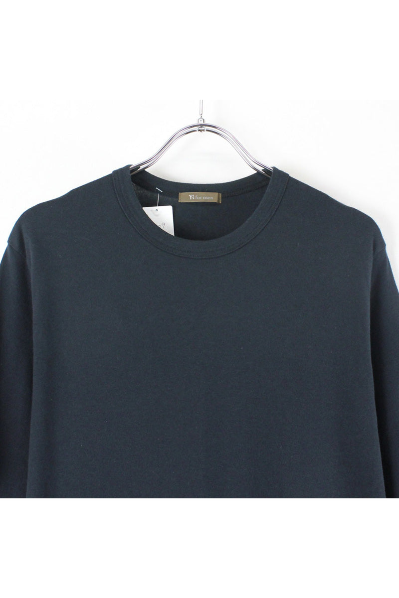 90'S S/S T-SHIRT BLACK / BLACK [SIZE:XL相当 USED]