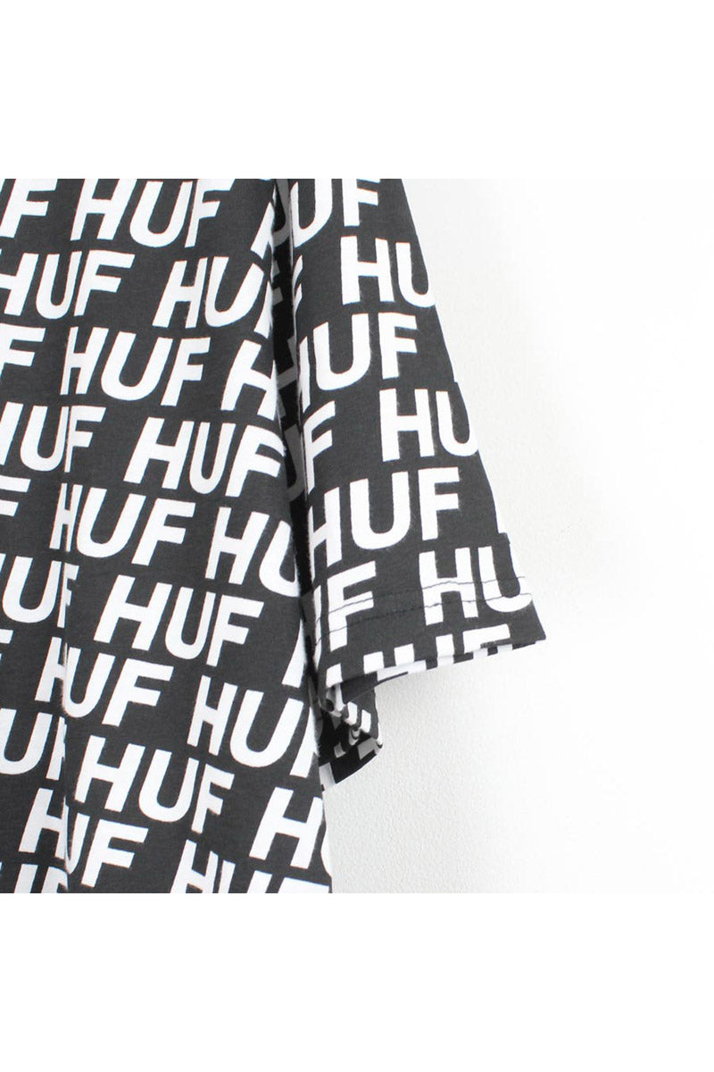 S/S LOGO PRINT T-SHIRT / BLACK/WHITE [NEW][30%OFF]