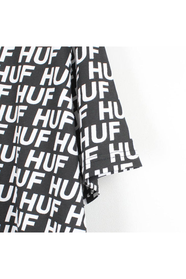 S/S LOGO PRINT T-SHIRT / BLACK/WHITE [NEW][30%OFF]