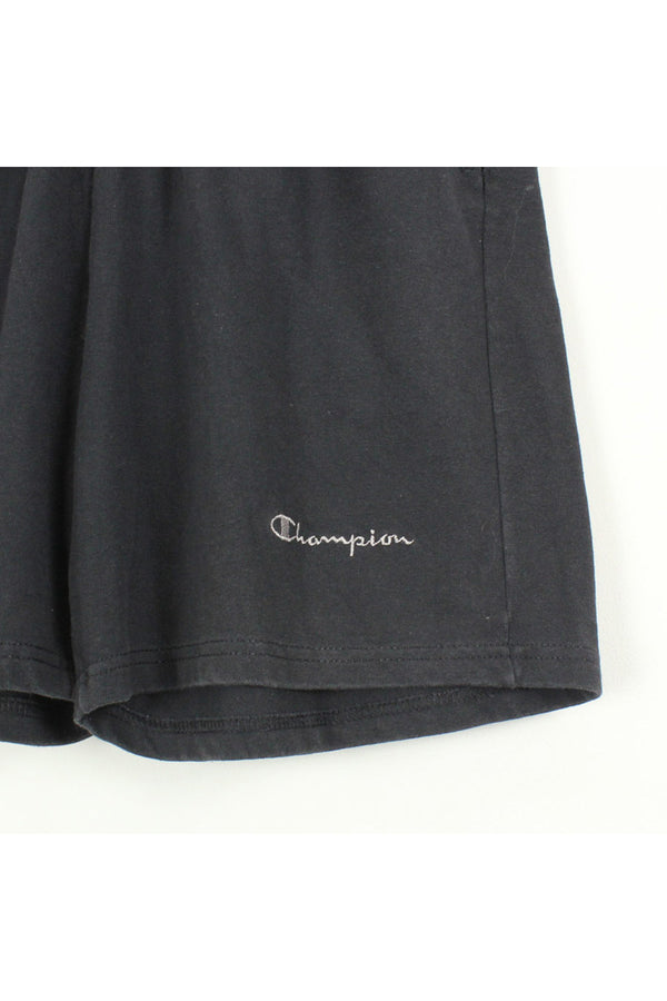 ONE POINT LOGO TRAINING SHORTS / BLACK [SIZE: L USED]