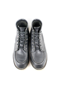 MADE IN USA 8130 LEATHER BOOTS / BLACK [SIZE: US8(26cm相当) USED]