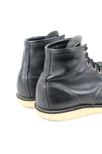 MADE IN USA 8130 LEATHER BOOTS / BLACK [SIZE: US8(26cm相当) USED]