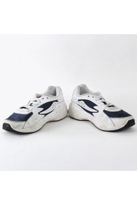 RUNNING SNEAKERS / WHITE NAVY [SIZE: US8(26cm) USED]