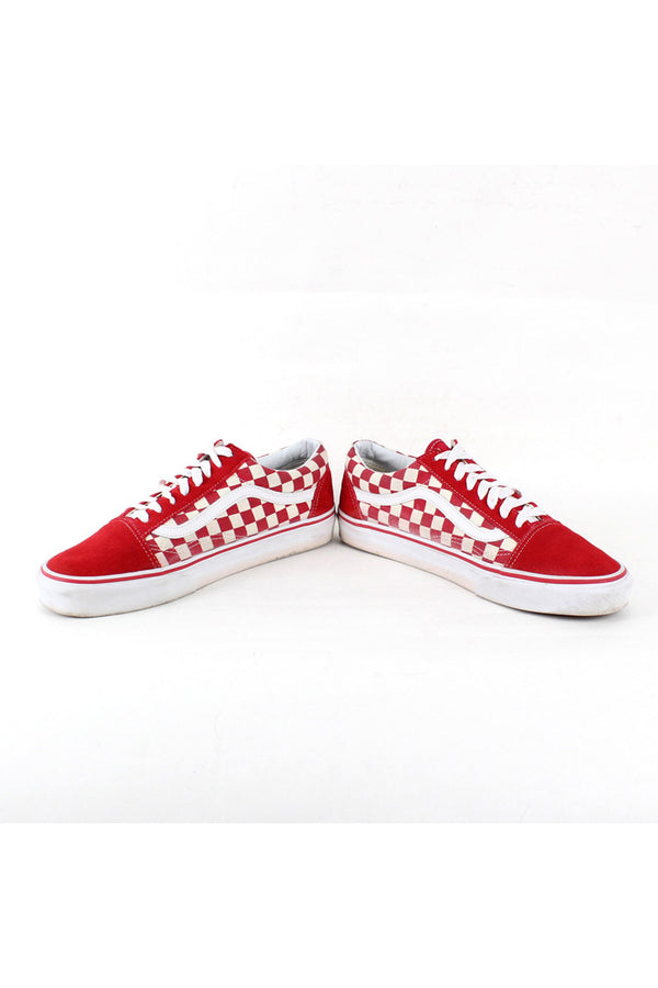 OLD SKOOL USA企画品 / WHITE RED [SIZE: US10(28cm) USED]