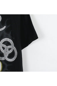 MADE IN USA 90'S LED ZEPPELIN T-SHIRT / BLACK [SIZE:M相当 USED]