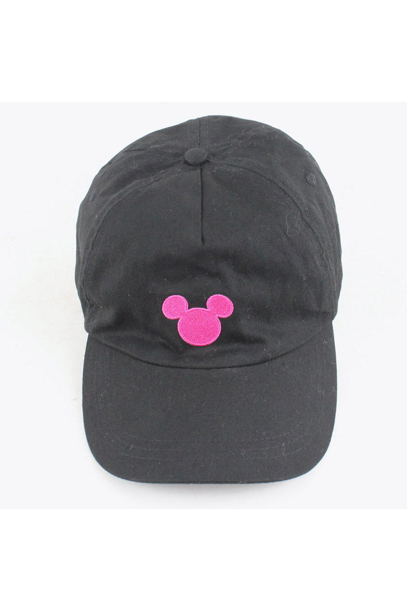 MICKEY LOGO CAP / BLACK [사이즈: O/S USED]
