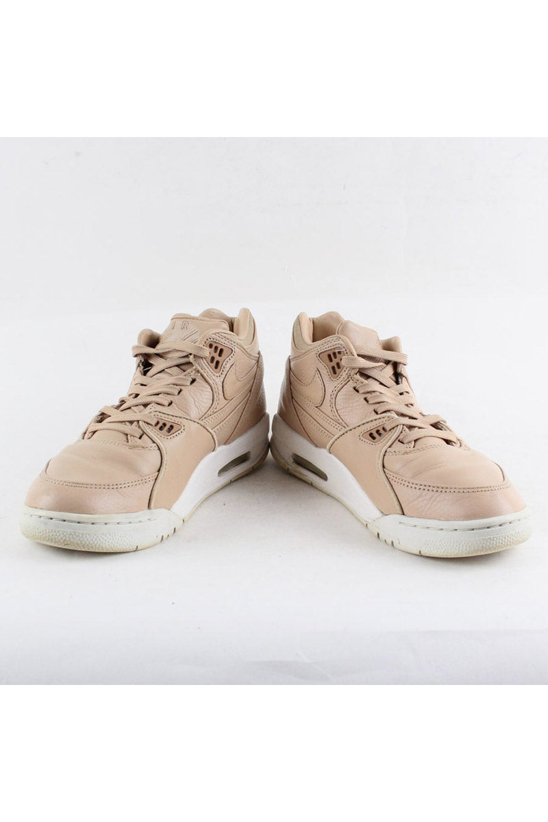 AIR FLIGHT 89 LEATHER SNEAKERS / TAN [사이즈: US8(26cm) USED]