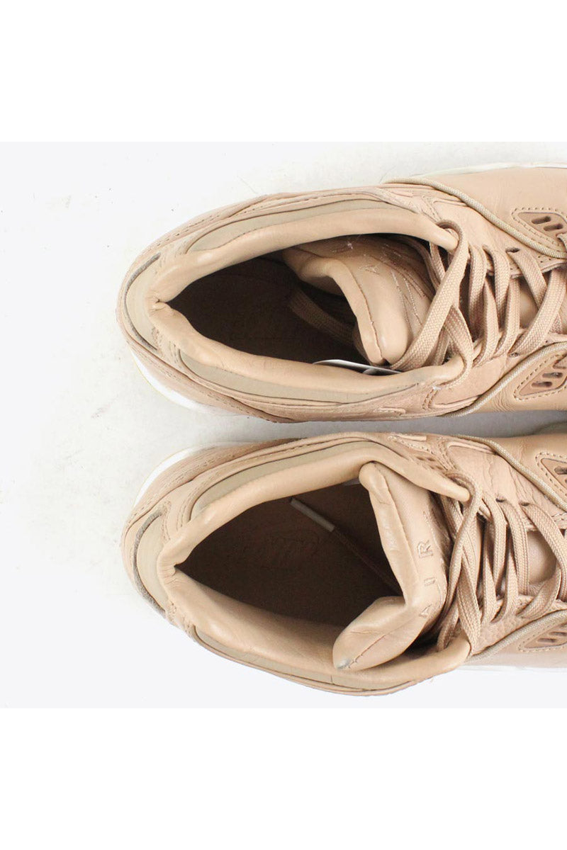 AIR FLIGHT 89 LEATHER SNEAKERS / TAN [사이즈: US8(26cm) USED]