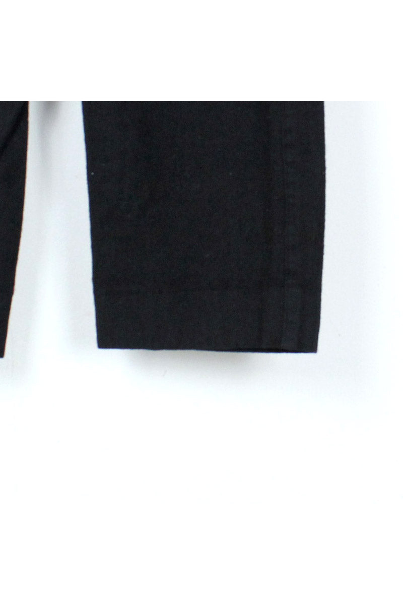 MADE IN USA WOOL PANTS / BLACK [SIZE:XS USED]