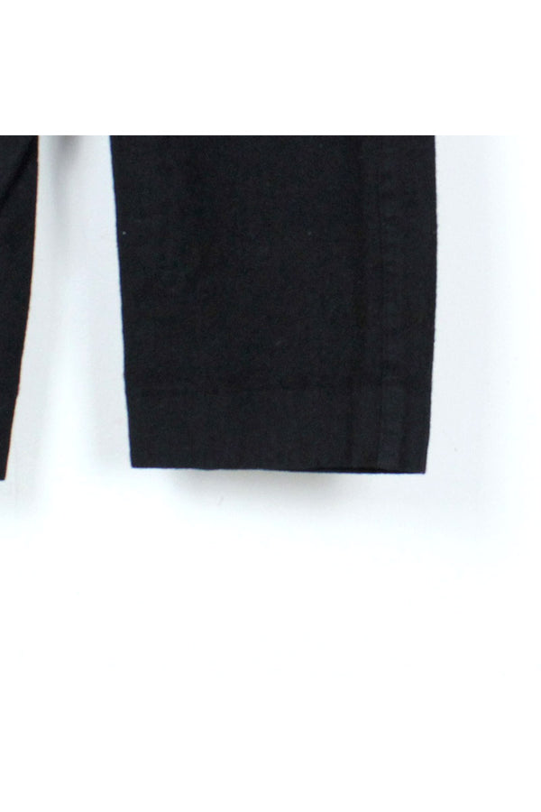 MADE IN USA WOOL PANTS / BLACK [SIZE:XS USED]
