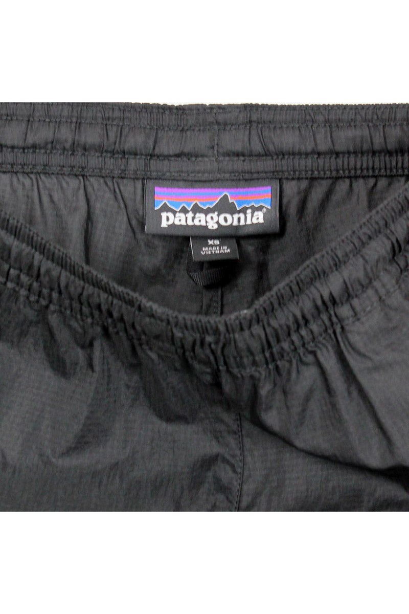 NYLON PACKABLE EASY PANTS / BLACK [SIZE:XS USED]