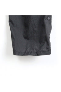 NYLON PACKABLE EASY PANTS / BLACK [SIZE:XS USED]