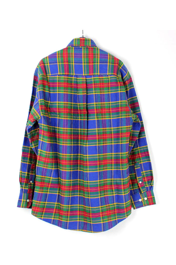 90'S CHECK SHIRT / MULTI [SIZE: S DEADSTOCK/NOS]