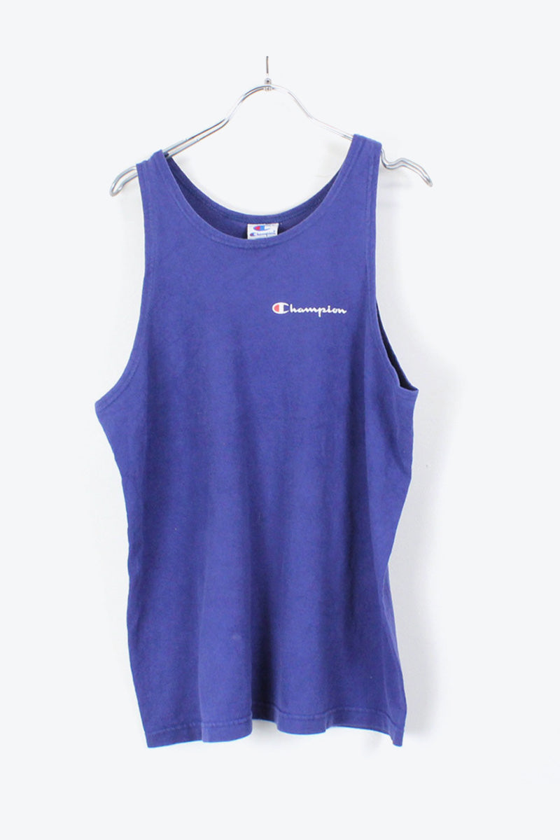 MADE IN USA 90년대 탱크탑 / 네이비 [사이즈:M USED]
