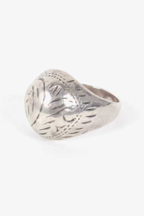 925 SILVER RING [SIZE: Approx. US 8.5 (JPN 18) USED]