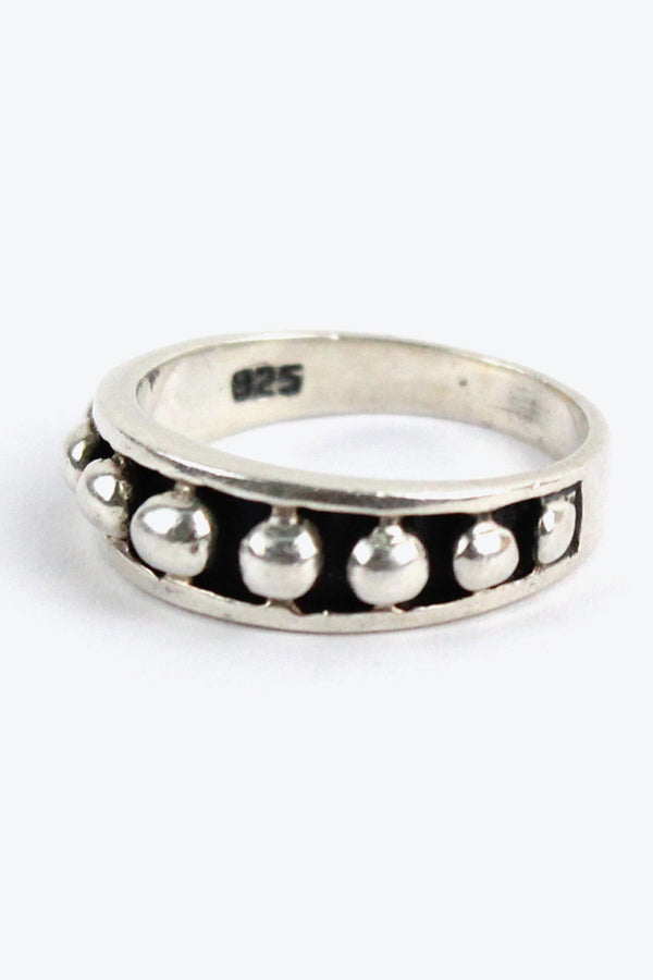 MADE IN MEXICO 925 SILVER RING [SIZE: equivalent to US 6.5 USED]