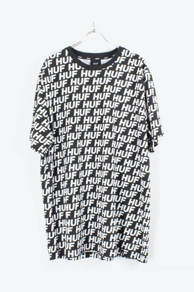 S/S LOGO PRINT T-SHIRT / BLACK/WHITE [NEW][30%OFF]