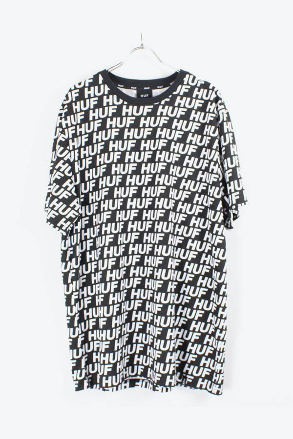 S/S LOGO PRINT T-SHIRT / BLACK/WHITE [NEW][30%OFF]