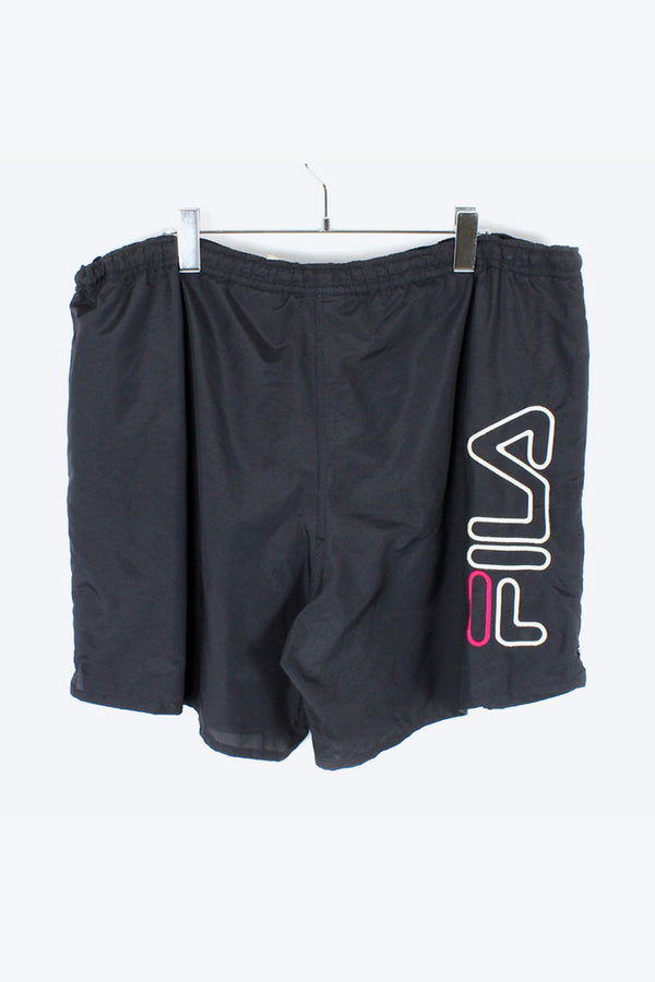 90'S NYLON SWIM SHORTS / BLACK [SIZE: L USED]