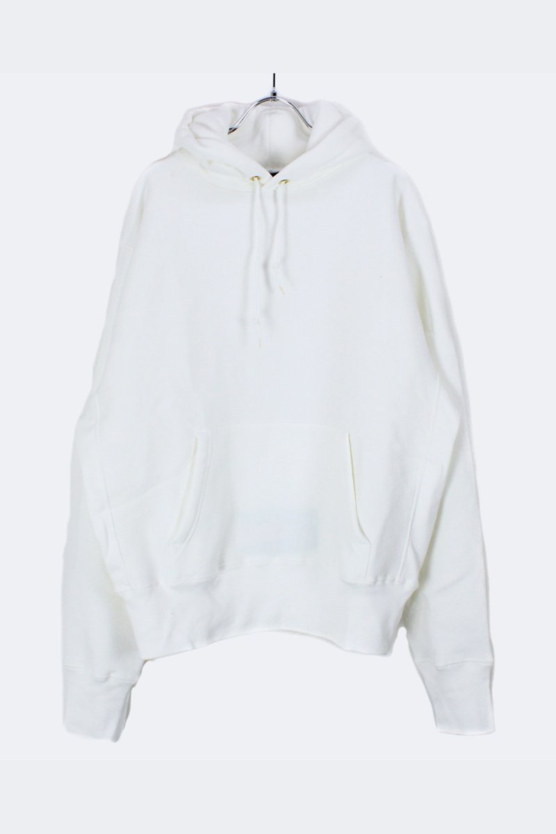 MADE IN USA #232 12OZ CROSS-KNIT PULLOVER HOODED / WHITE