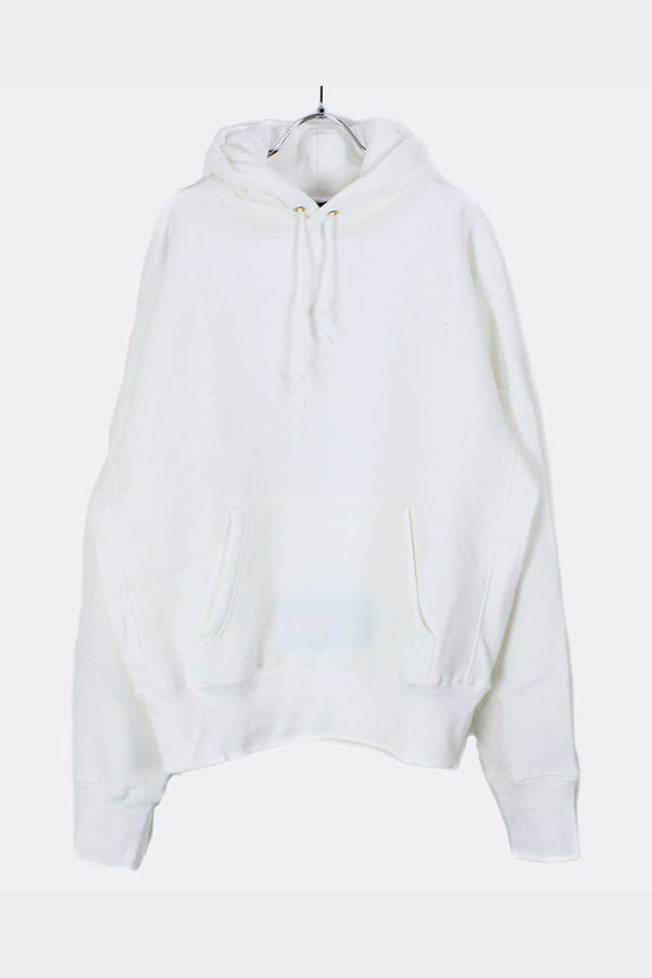 MADE IN USA #232 12OZ CROSS-KNIT PULLOVER HOODED / WHITE