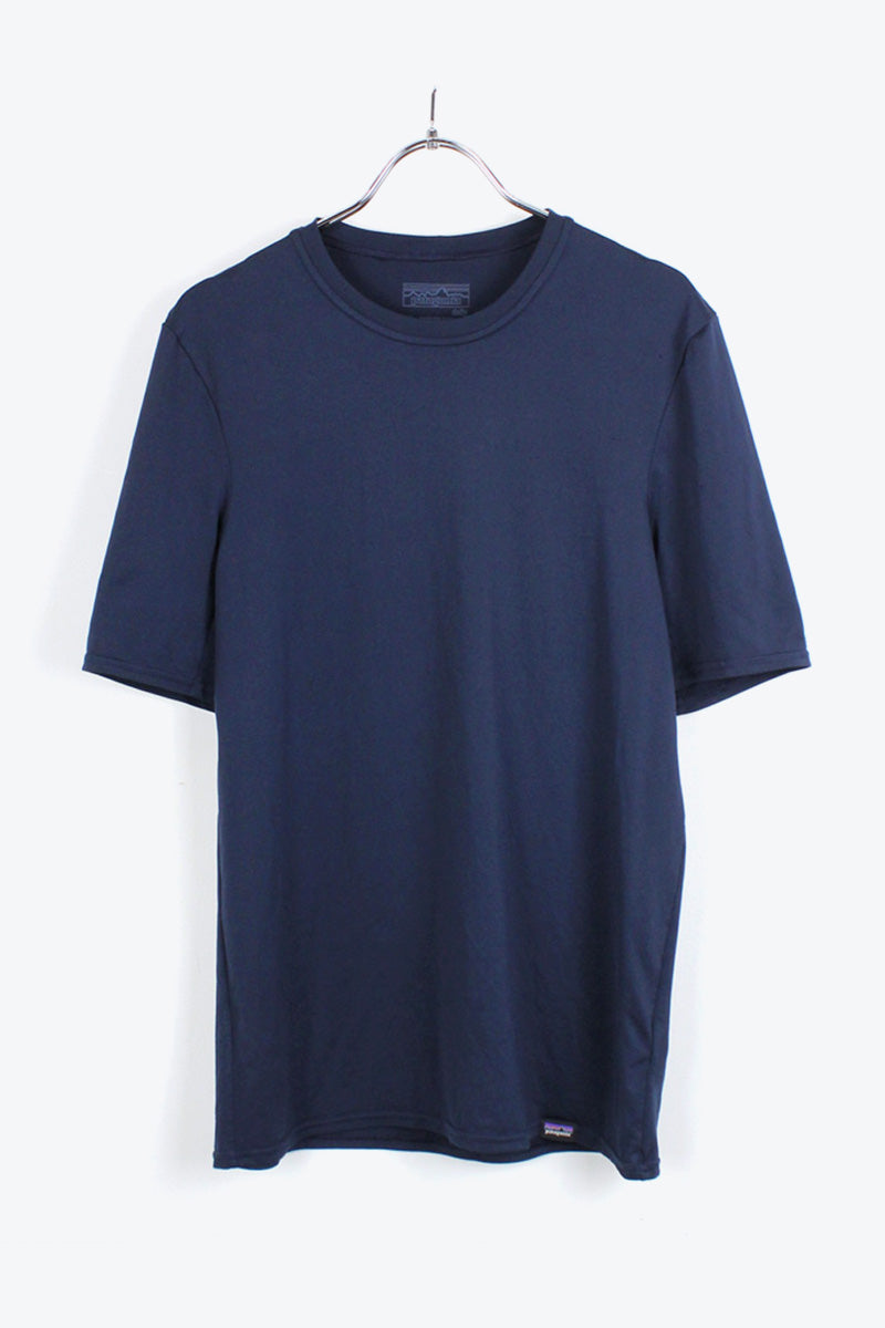 16'S CAPILENE BASELAYER DAILY S/S T-SHIRT / NAVY [SIZE:XS USED]