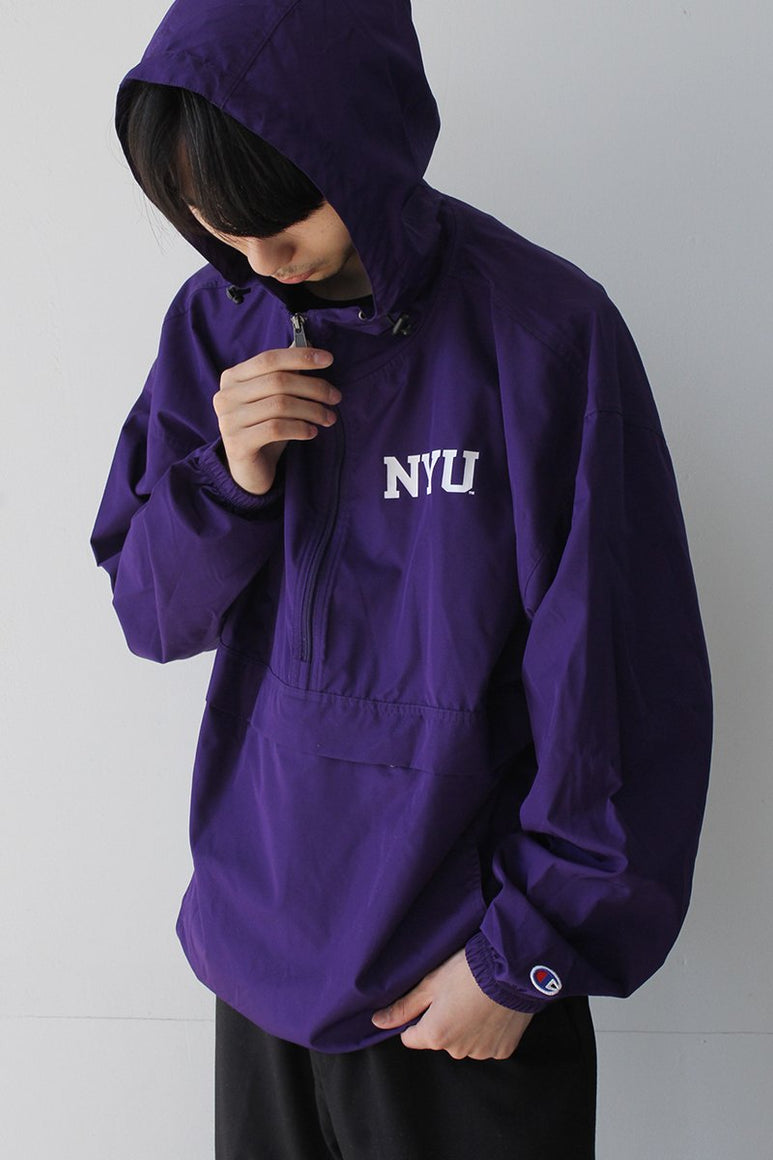 PULLOVER NYLON HOODIE JACKET / PURPLE [日本未発売モデル]  [NEW]