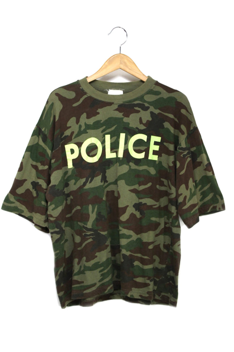 CAMOUFLAGE T-SHIRT / CAMO [SIZE:M USED]