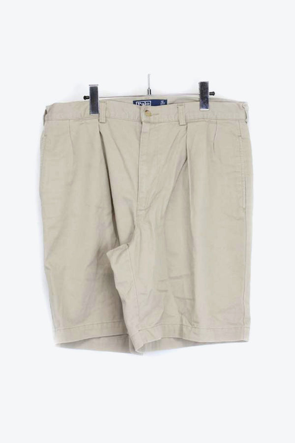 COTTON CHINO SHORTS / BEIGE [SIZE: 36 USED]