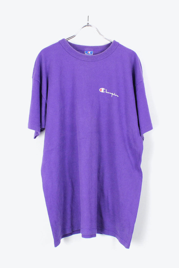 MADE IN USA 90'S S/S T-SHIRT / PURPLE [SIZE:XL USED]