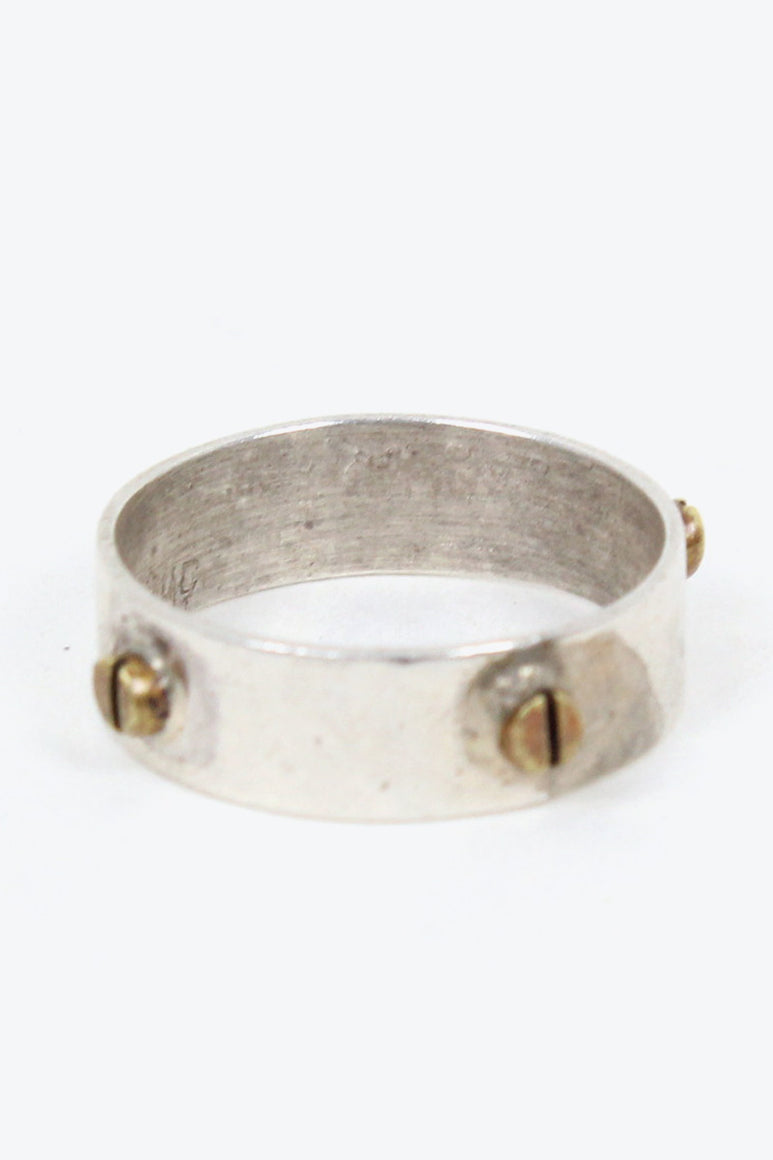 925 SILVER RING [SIZE: 15号相当 USED]