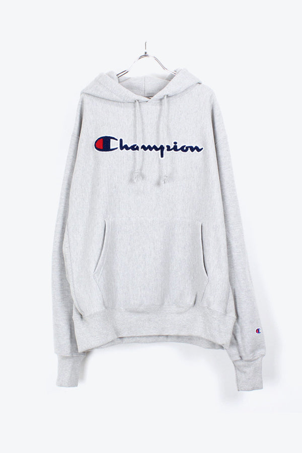 REVERSE WEAVE SWEAT HOODIE / GREY [70%OFF]