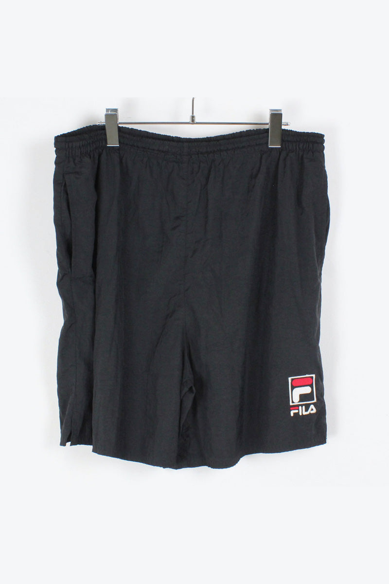 90'S NYLON SHORTS / BLACK [SIZE: XL USED]