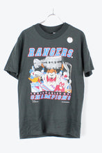 画像をギャラリービューアに読み込む, 90&#39;S S/S RANGERS T-SHIRT / BLACK [SIZE:S相当 USED]
