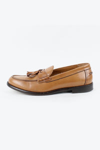 MADE IN ITALY TASSEL LOAFER / TAN [SIZE: US8(26cm相当) USED]