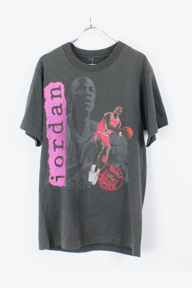 90'S S/S JORDAN T-SHIRT / BLACK [SIZE:M相当 USED]