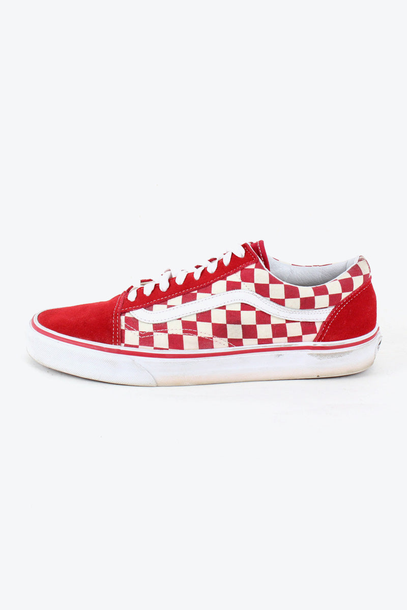 OLD SKOOL USA企画品 / WHITE RED [SIZE: US10(28cm) USED]
