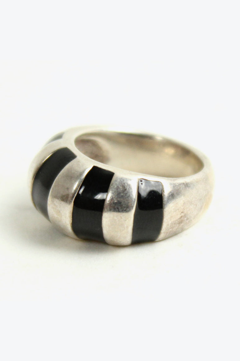 SILVER 925 RING W/STONE [SIZE:12号相当 USED]