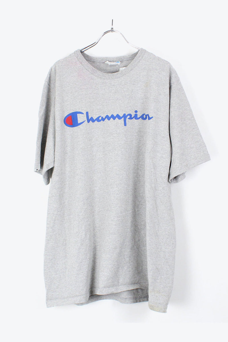 80'S S/S T-SHIRT / GRAY [SIZE:XL USED]