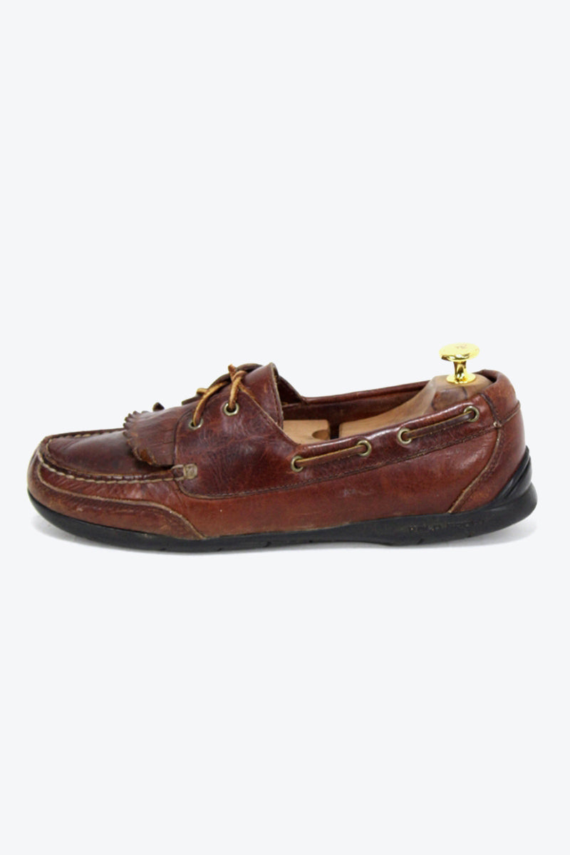 DECK SHOES / BROWN [SIZE: US9.5B(27.5cm) USED]