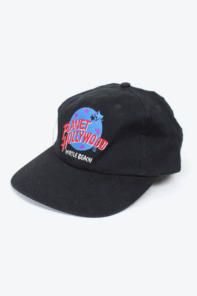 COTTON LOGO CAP / BLACK [SIZE: O/S USED]