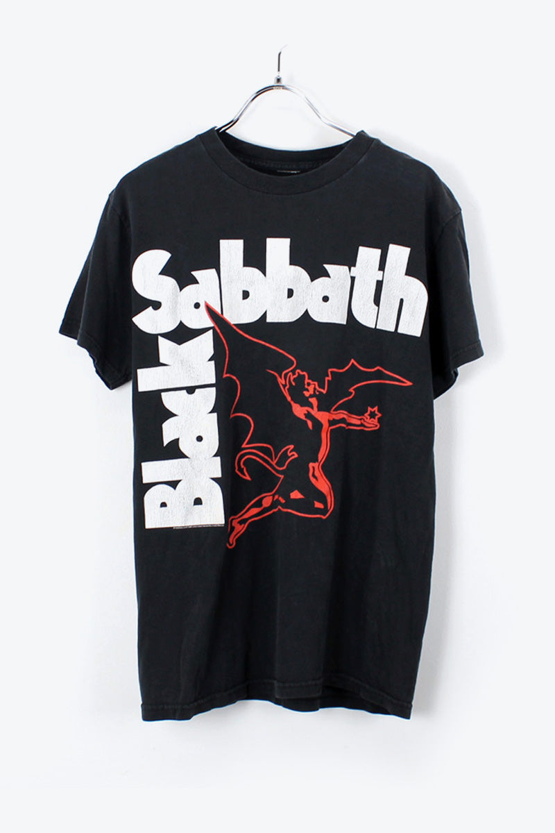 90'S S/S BLACK SABBATH BAND T-SHIRT / BLACK [SIZE:S USED]