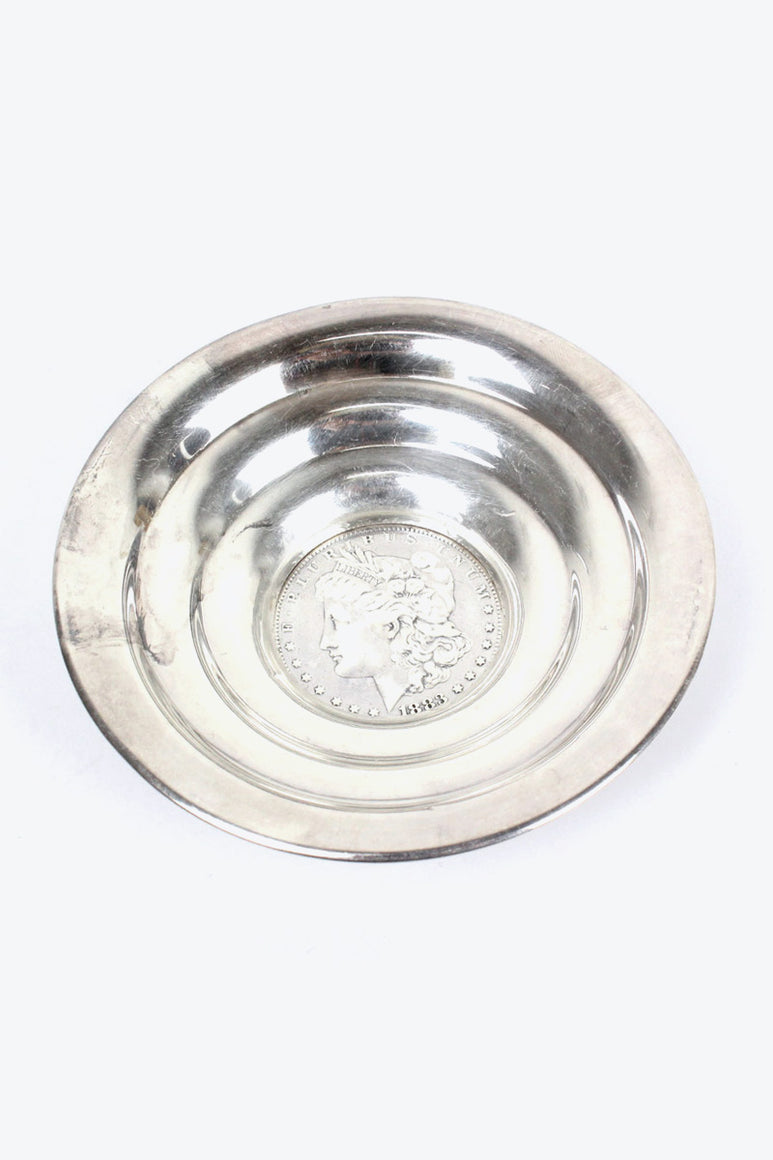1885'S ONE DOLLER SILVER PLATE [SIZE: ONE SIZE USED]