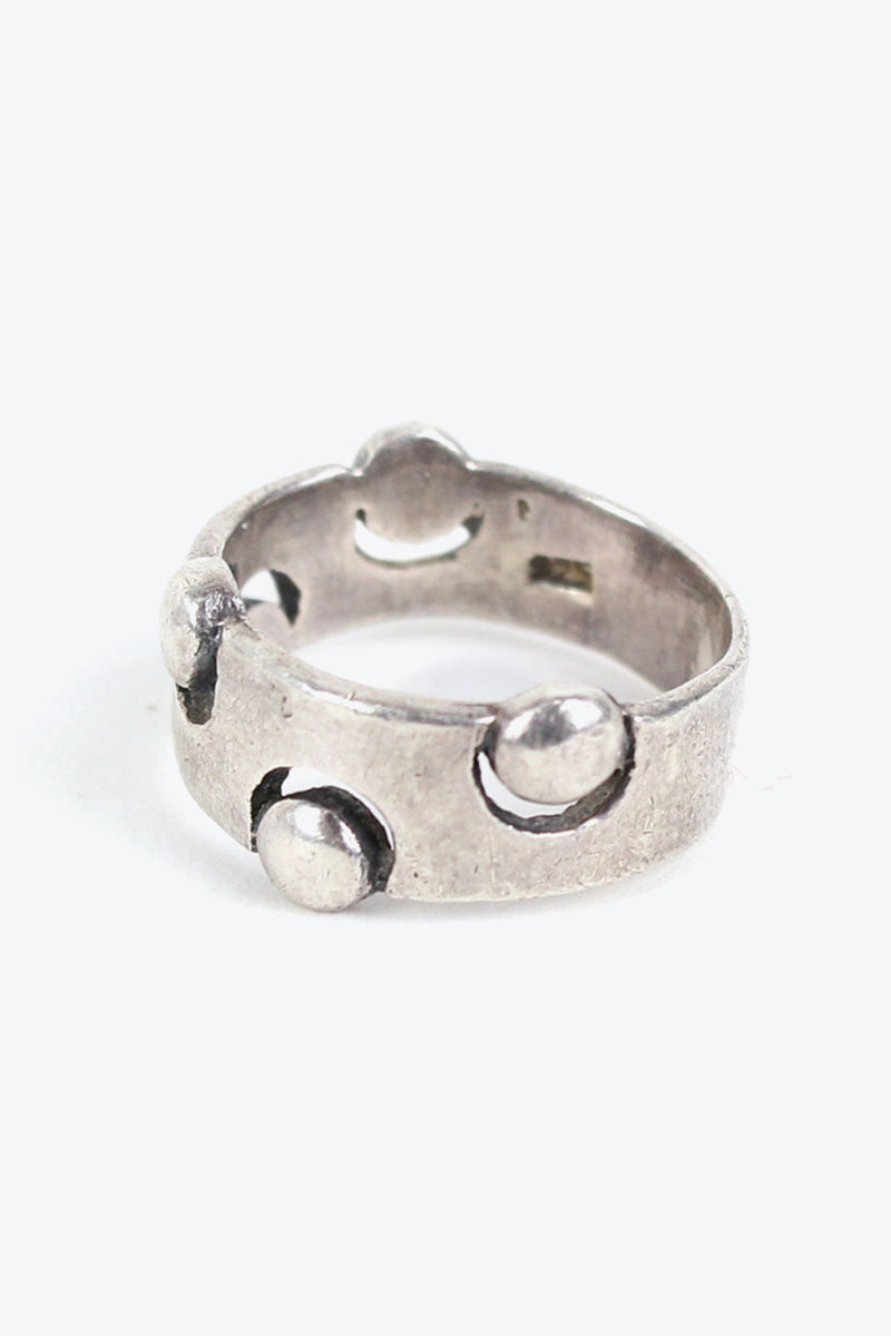 925 SILVER RING【SIZE: 11号相当 USED】