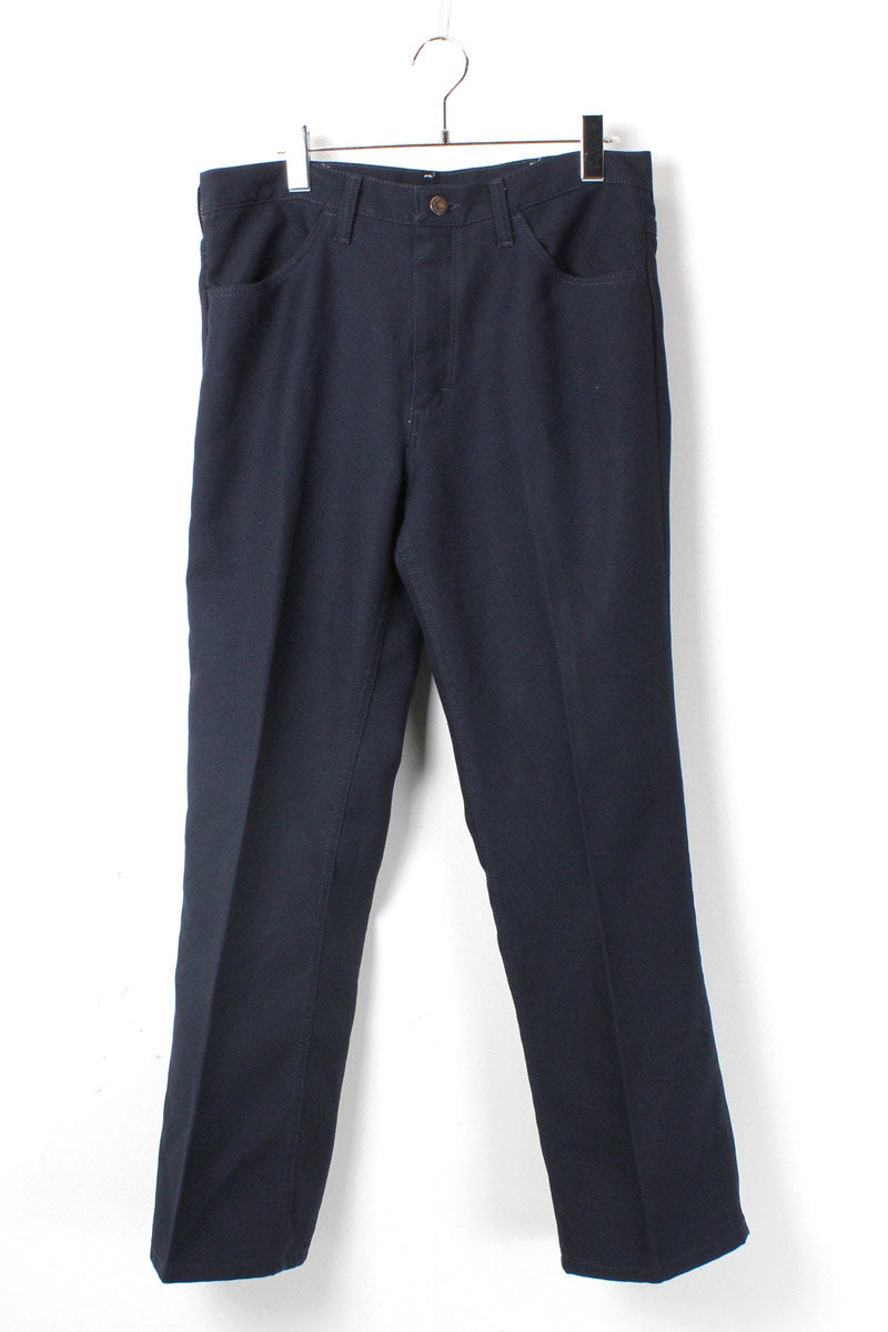 MADE IN MEXICO WRANCHER STA-PREST 팬츠 / 네이비 【SIZE:W34L32 USED】
